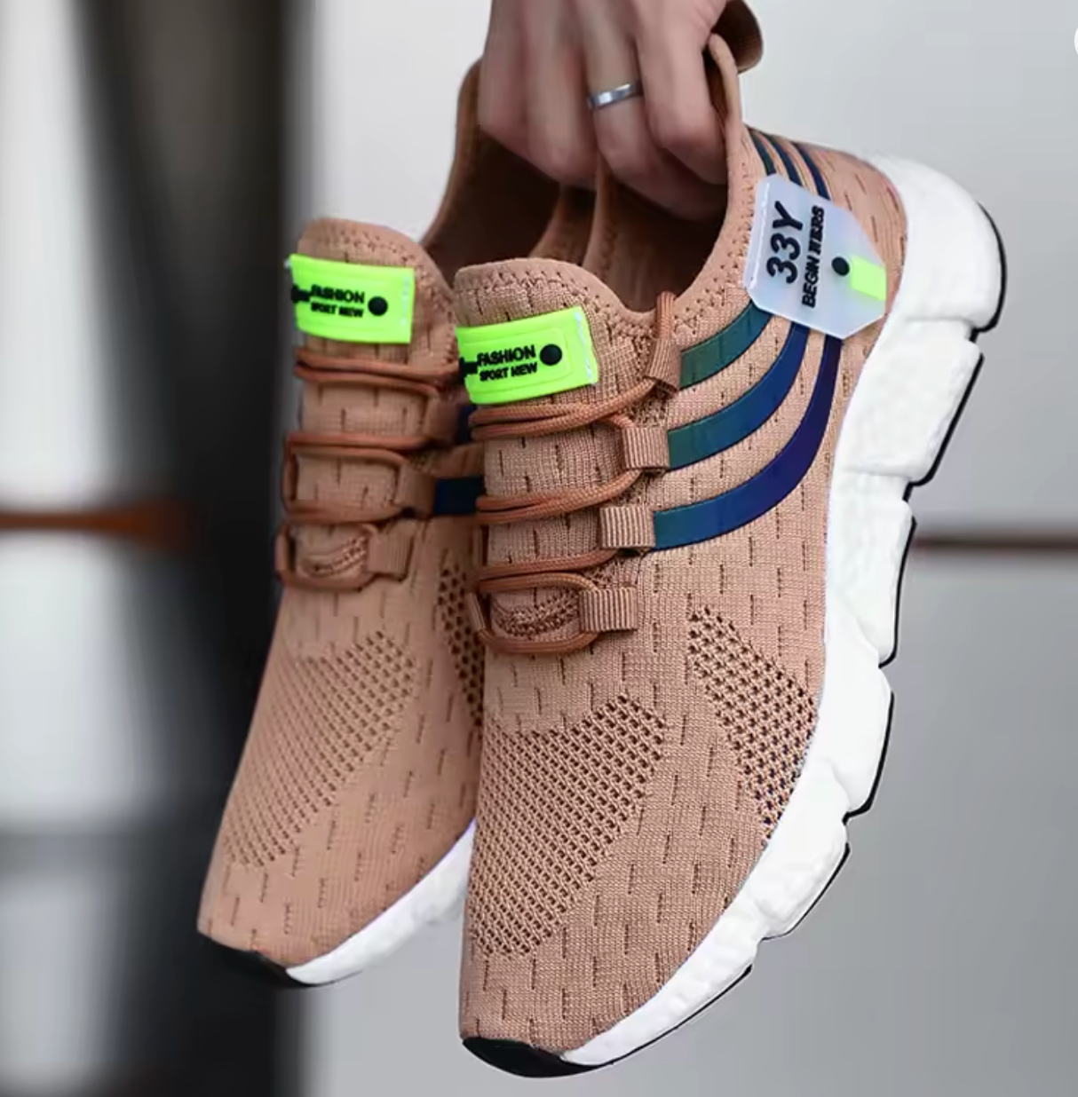 Spezial - Brązowy / Jasnoniebieski